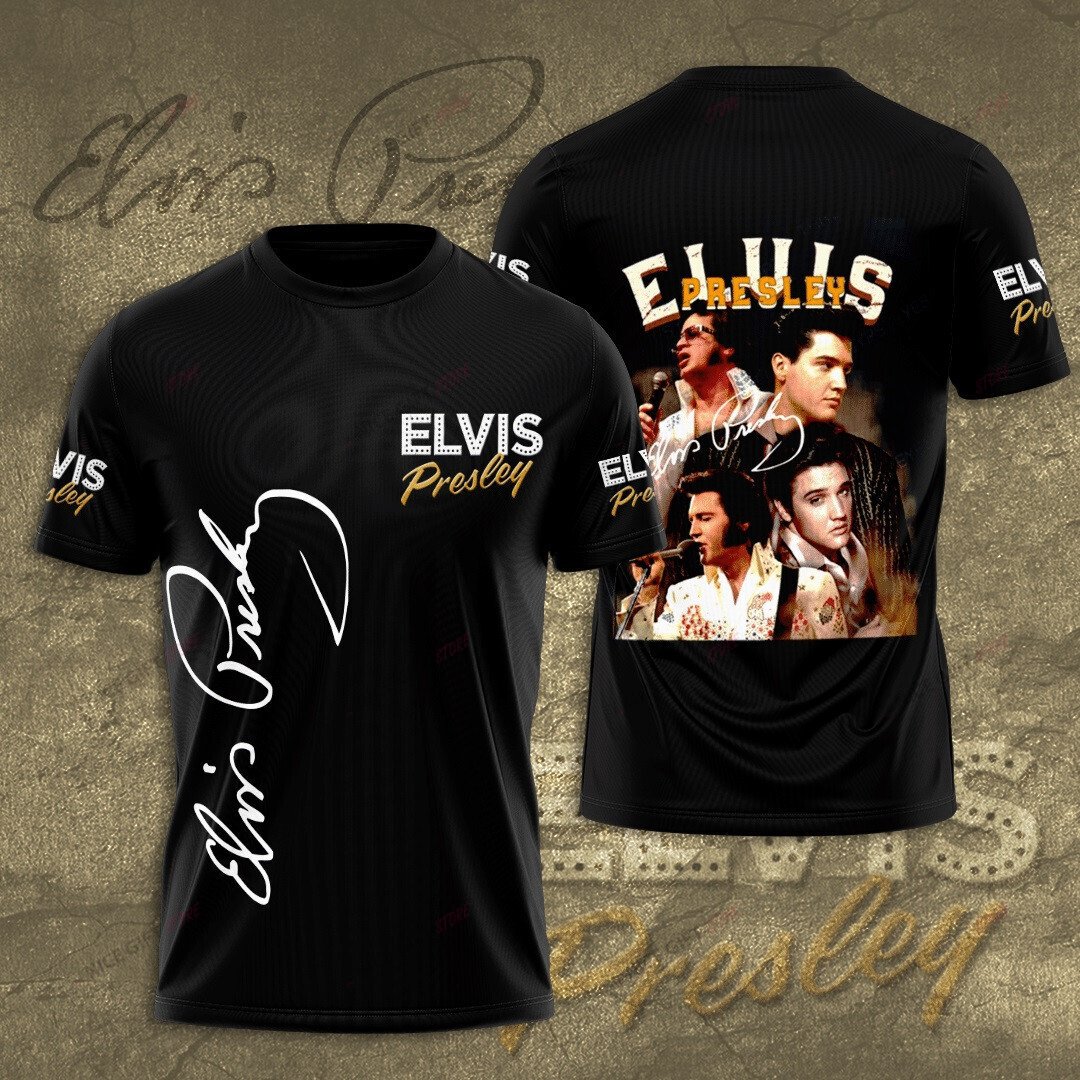 Elvis Presley 3D T-Shirt 3Ts-B8R1