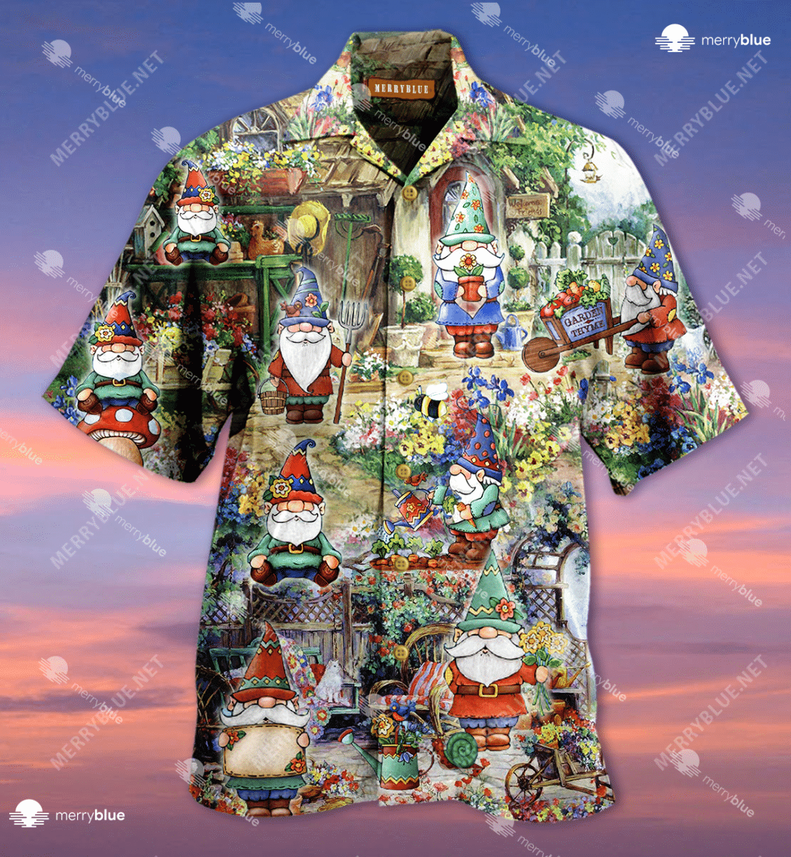 Garden Gnomes Hawaiian Shirt – Fashion Store