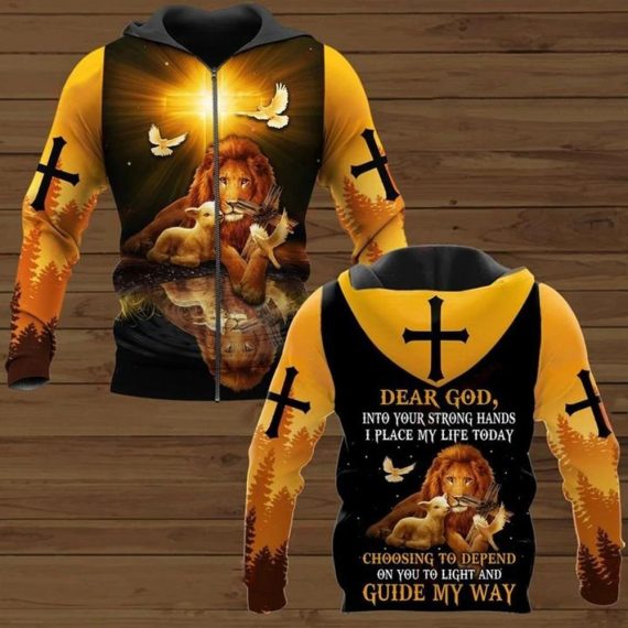 3D All Over Printed Shirts For Men And Women- My God Unisex Zip Up Hoodie Us Size