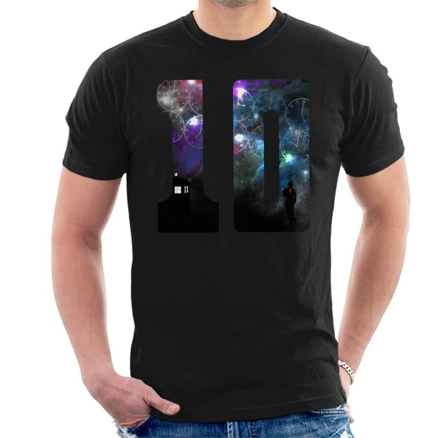 The 10th Doctor Who David Tennant Men’s T-Shirt