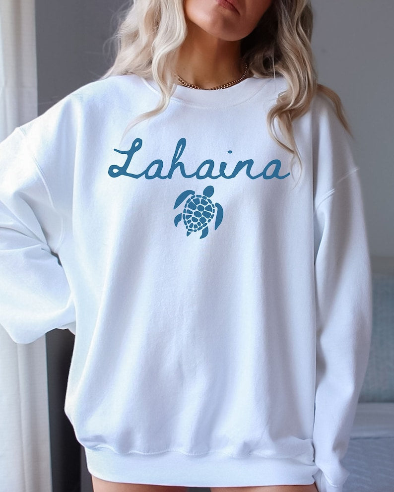 Lahaina Maui Hawaii Sweatshirt, Lahaina Memories, Lahaina Strong, Destination Shirt, City Shirt, Hawaii Souvenir, Maui Souvenir Sws1979