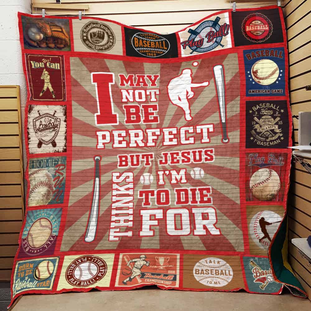 Baseball 3D Customized Quilt Blanket Esr1349 Design By Exrain.Com