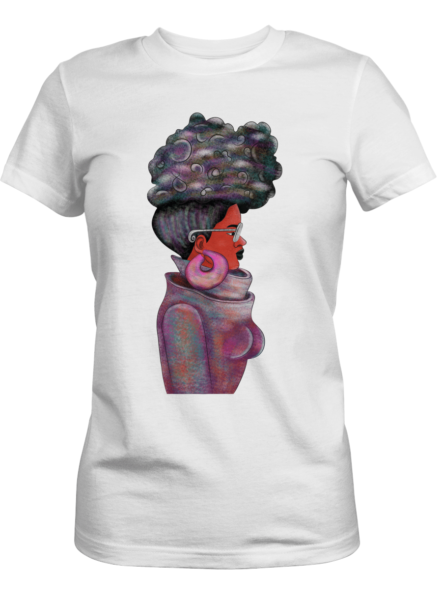 Shirt For Black Girl Educated Art Shirt For African American Girl