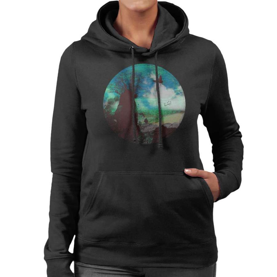 Birds Nesting Women’s Hooded Sweatshirt
