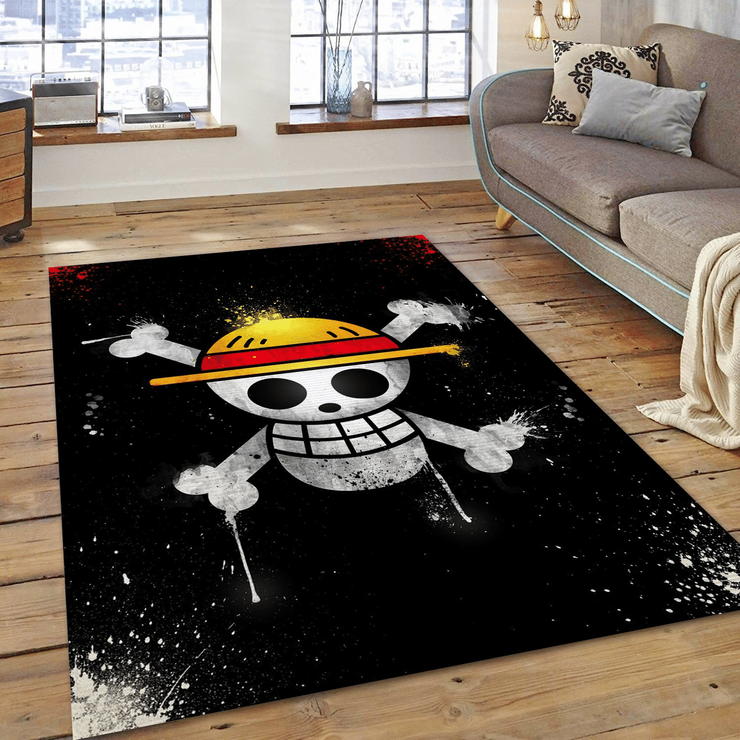 The King Of Pirates Gaming Area Rug, Bedroom Rug – Christmas Gift Us Decor