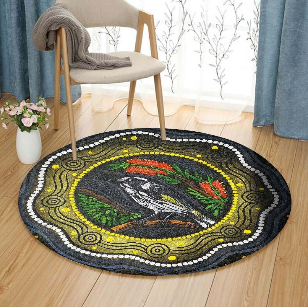 Crows GE1415 Round Rug  CYSI2907