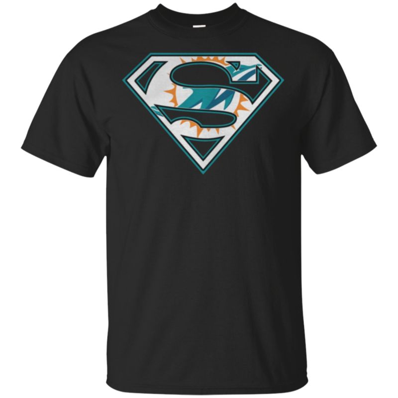 Miami Dolphins Superman Logo Shirts