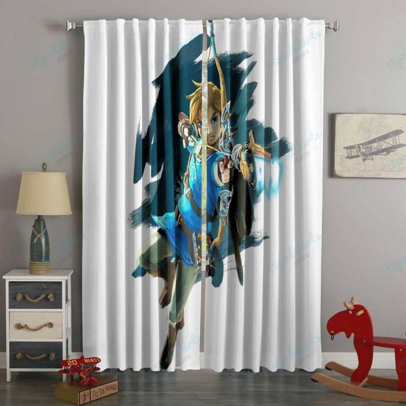 3D Printed The Legend of Zelda Style Custom Living Room Curtains