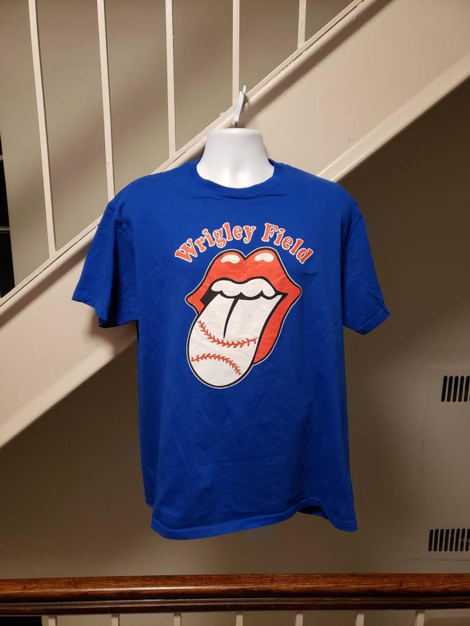 Wrigley Field Rolling Stones Mashup T-Shirt