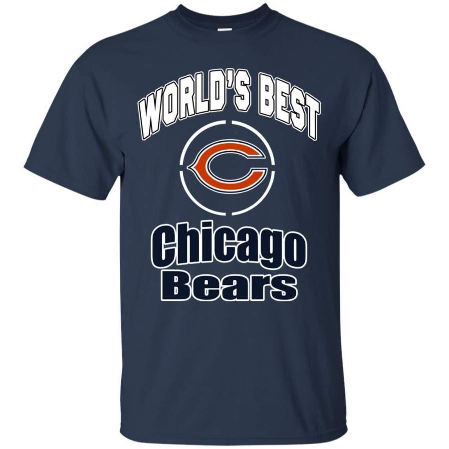 Amazing World’s Best Dad Chicago Bears T Shirts