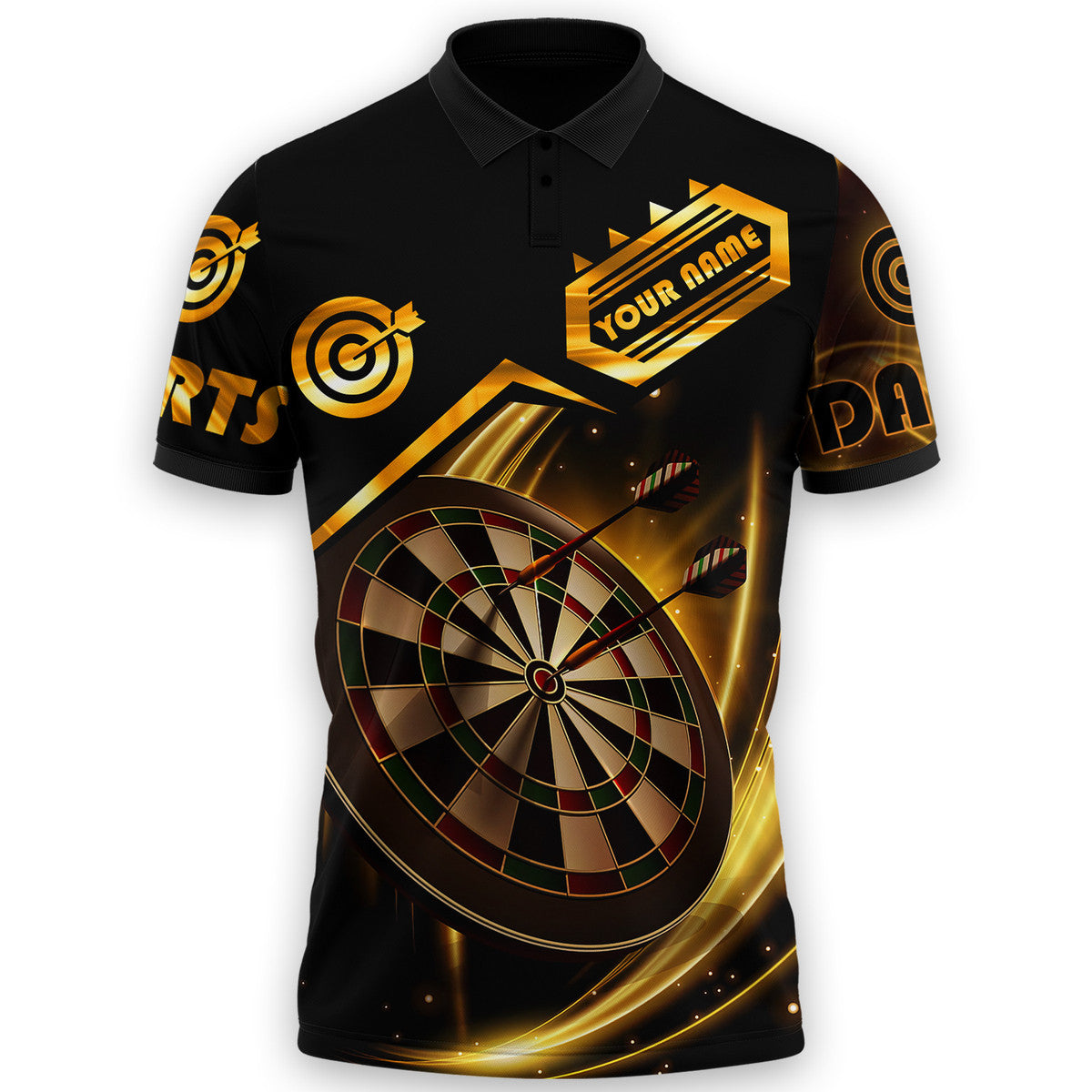 Personalized Dart Polo Shirt For Men, Dart Team, Birthday Gift For Dart Lover