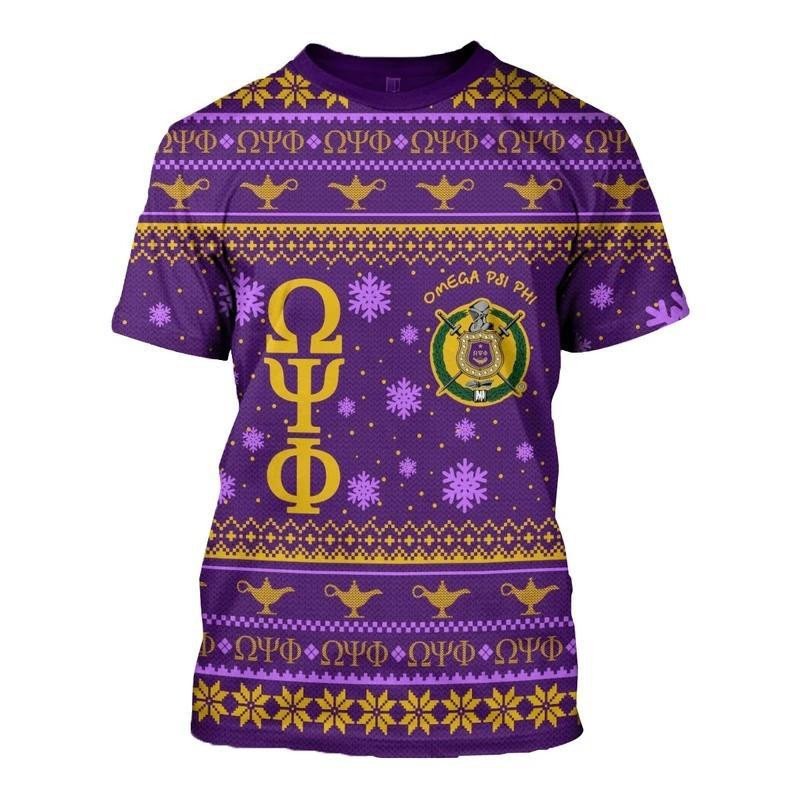 Fraternity Tshirt – Christmas Just Love Cooper Cole Man Omega Psi Phi Tshirt