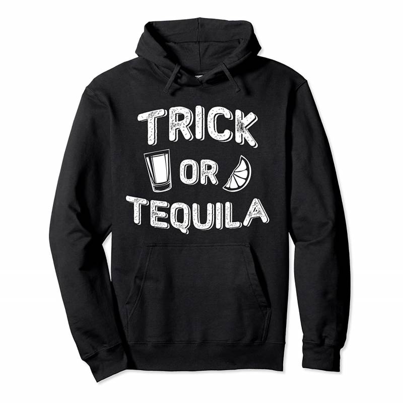 Trick Or Tequila Funny Halloween Pullover Hoodie, T Shirt, Sweatshirt