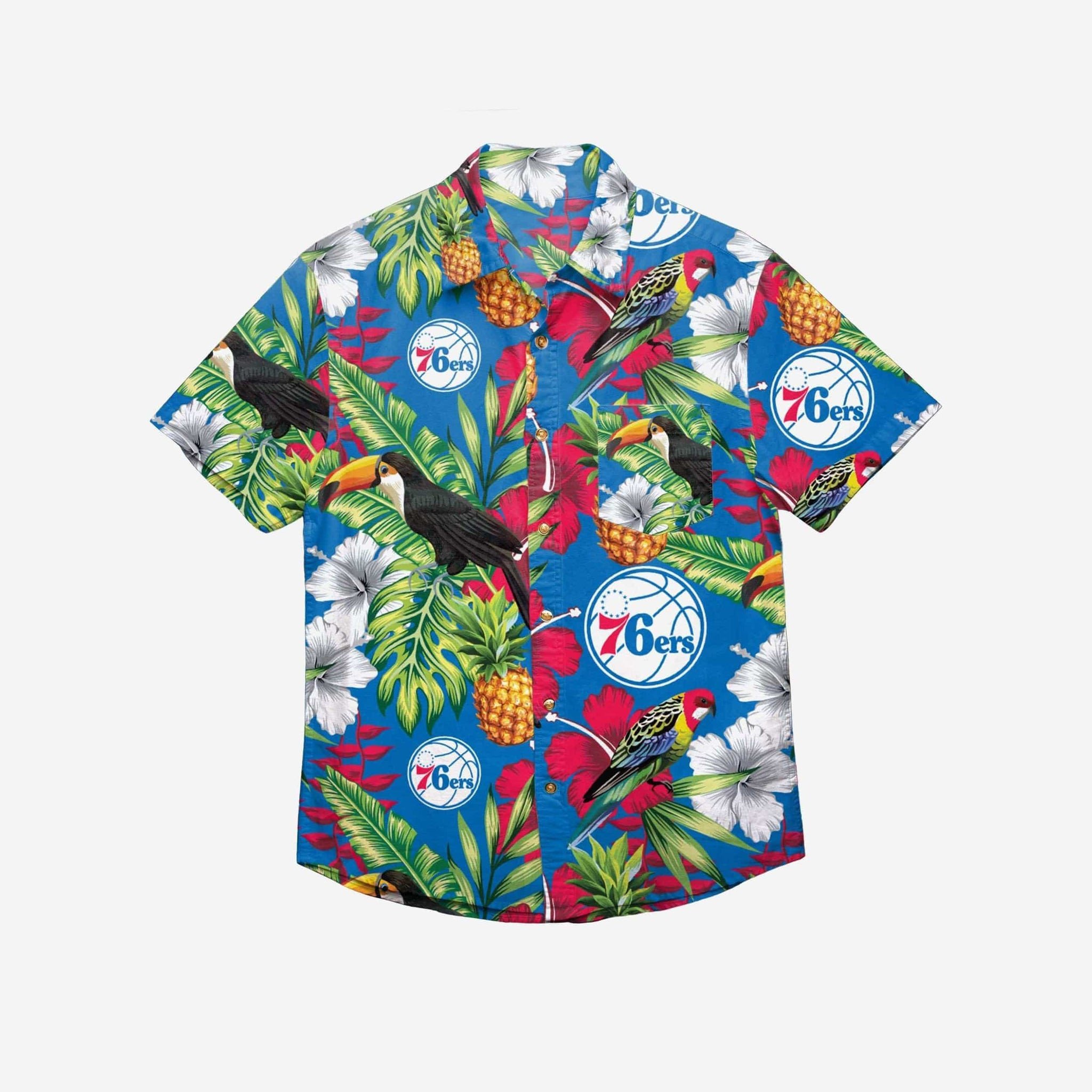 Philadelphia Floral Button Up Hawaii Shirt Ha86832