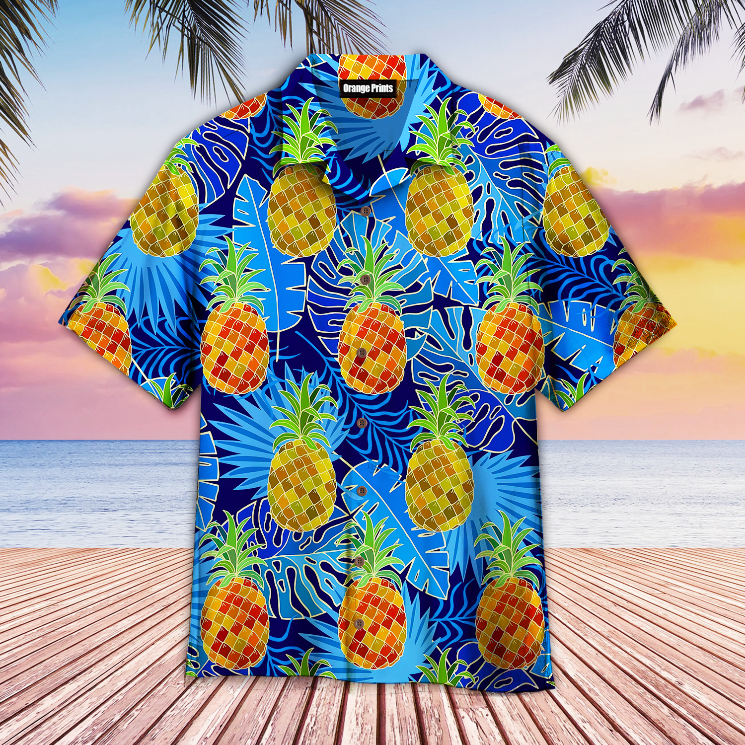 Pineapple Tropical Hawaii Shirt For Men Women Ha56138