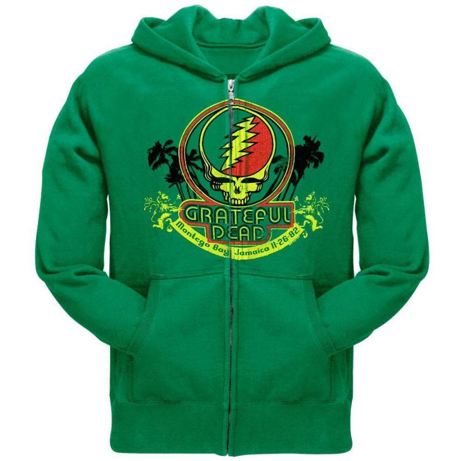 Grateful Dead - Montego Bay Zip Hoodie - Micalshop