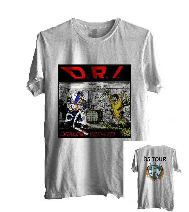 D.R.I 1985 Tour Dri Dirty Rotten Imbeciles T-Shirt