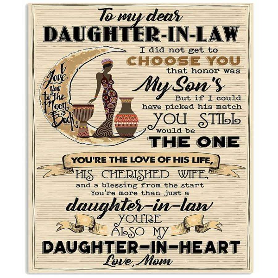 DAUGHTER-IN-LAW – AFRICAN WOMAN – THE ONE Vertical Poster