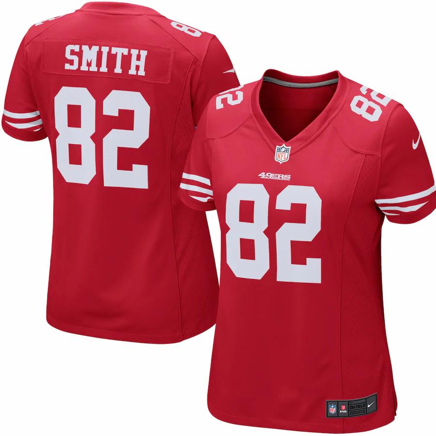 Torrey Smith San Francisco 49ers Nike Womens Game Jersey – Scarlet