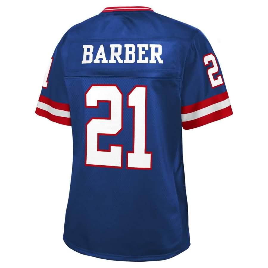 Tiki Barber New York Giants NFL Pro Line Womens Retired Player Jersey – Royal