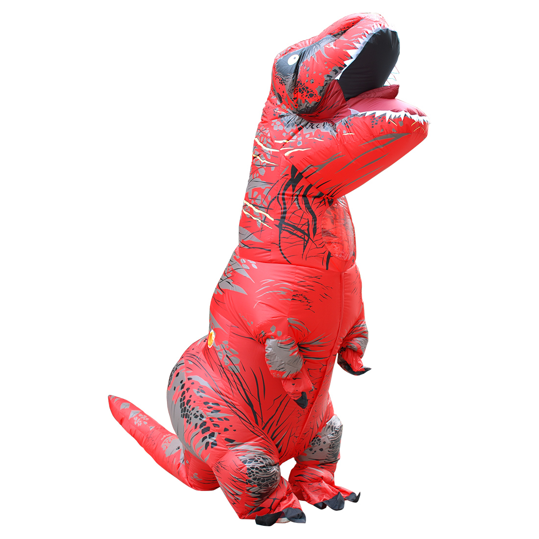 Adult Kids Inflatable Dinosaur Costume T-Rex Cosplay Party Anime Fancy Dress Suit Halloween Costumes for Man Woman alx