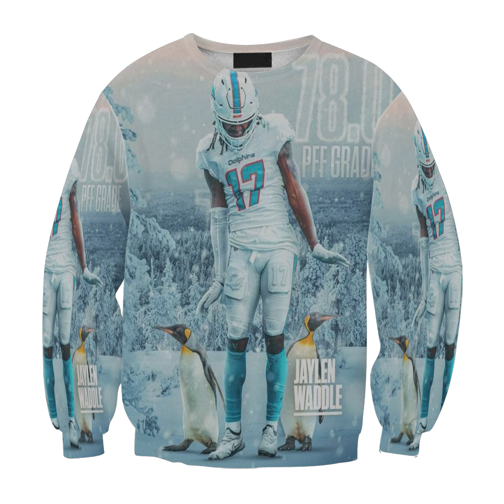 Miami Dolphins Jaylen Waddle1 Gift For Fan 3D Full Printing Sweatshirt