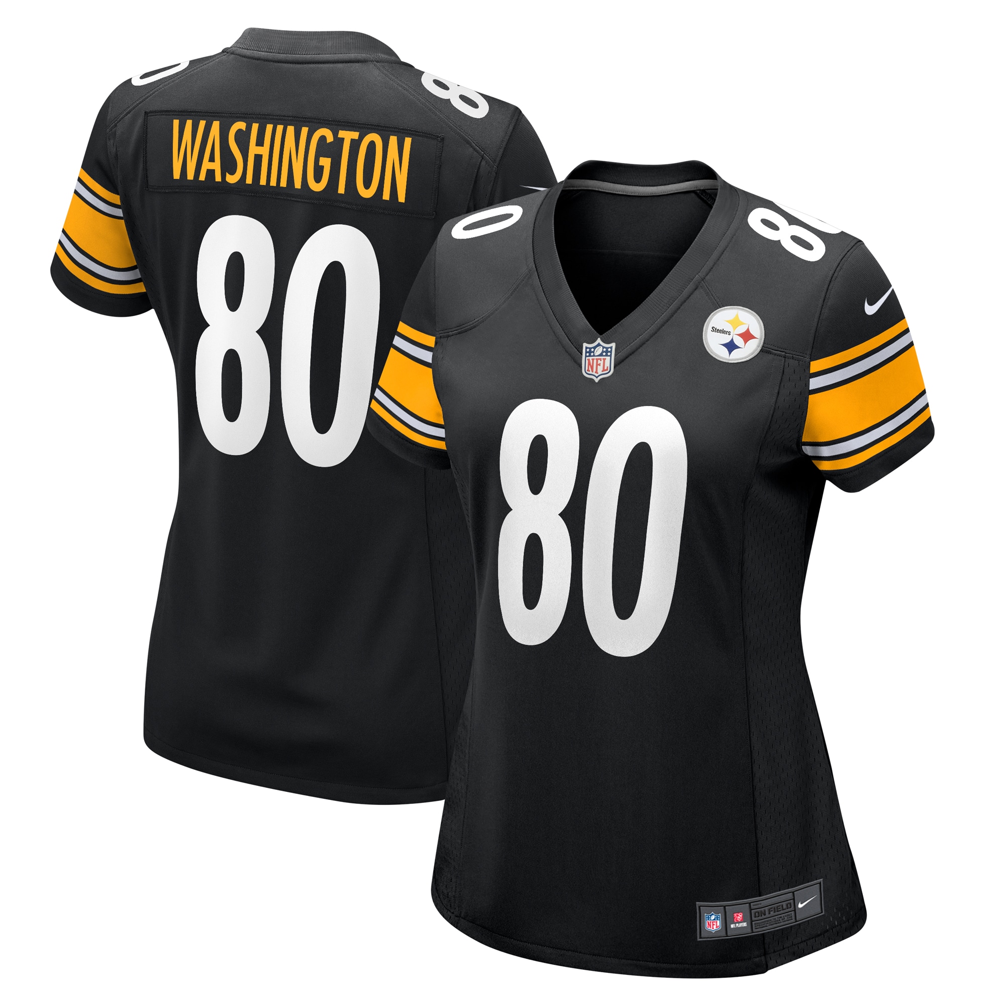 Women’s Pittsburgh Steelers Darnell Washington  Black  Game Jersey