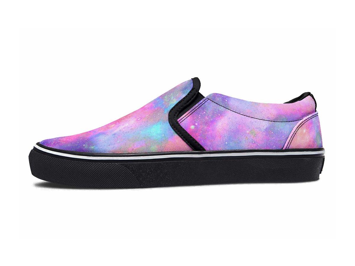 Celestial Cotton Candy, Slip Ons, Classic Sneakers, Streetwear, Vegan Shoes, Men’S Shoes, Woman’S Shoes, Custom Printed, Abstractprint