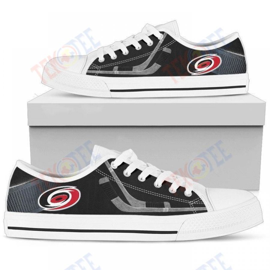 Mens Womens Artistic Scratch Of Carolina Hurricanes Low Top Shoes Custom Print Footwear Converse Sneakers TMT862