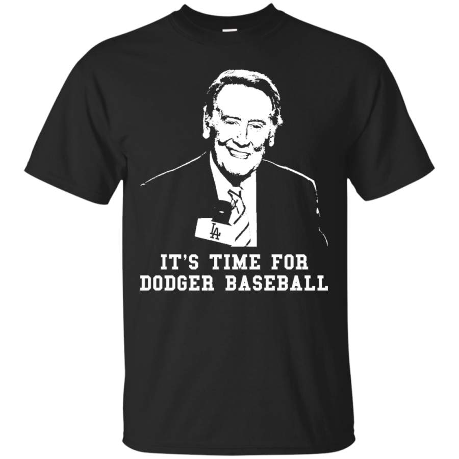 it’s time for dodger baseball, vin scully T-Shirt