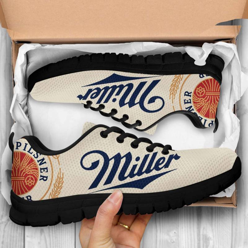 Miller Lite Beer Sneakers Shoes