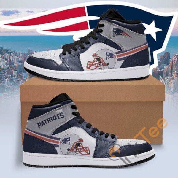 New England Patriots 88 Sport Custom Sneakers It2042 Air Jordan Sneaker Air Jordan High Sneakers