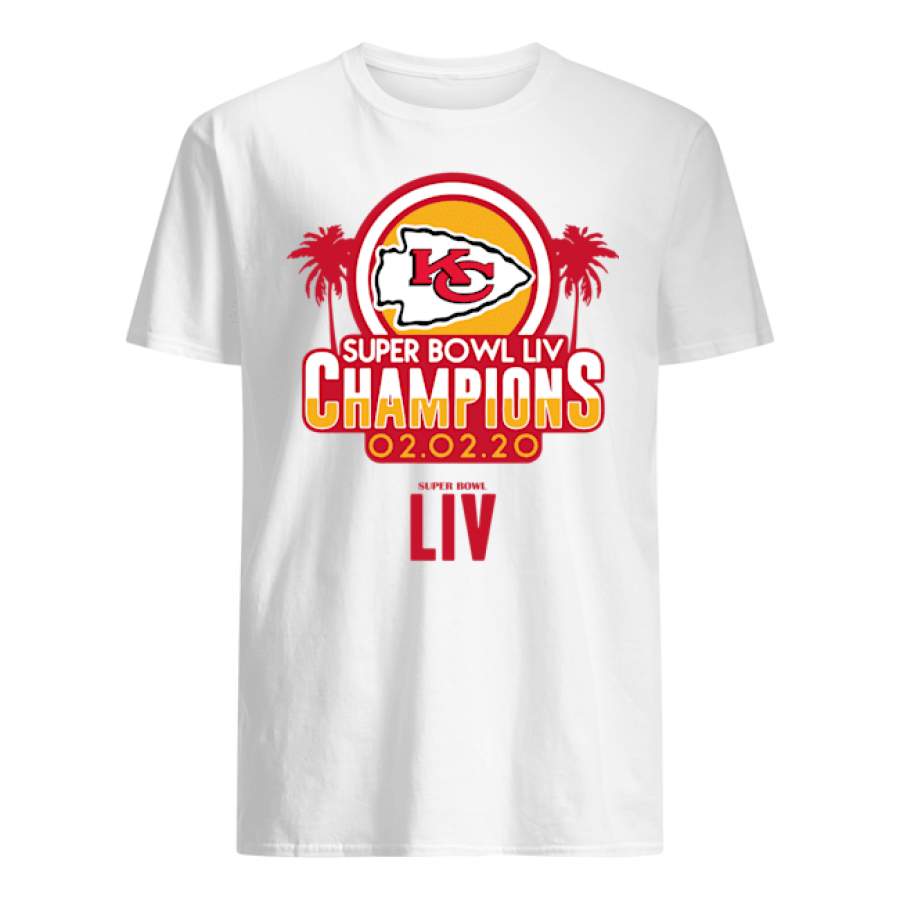 Kansas City Chiefs City Super Bowl Liv Champions February 2 2020 Tee shirt