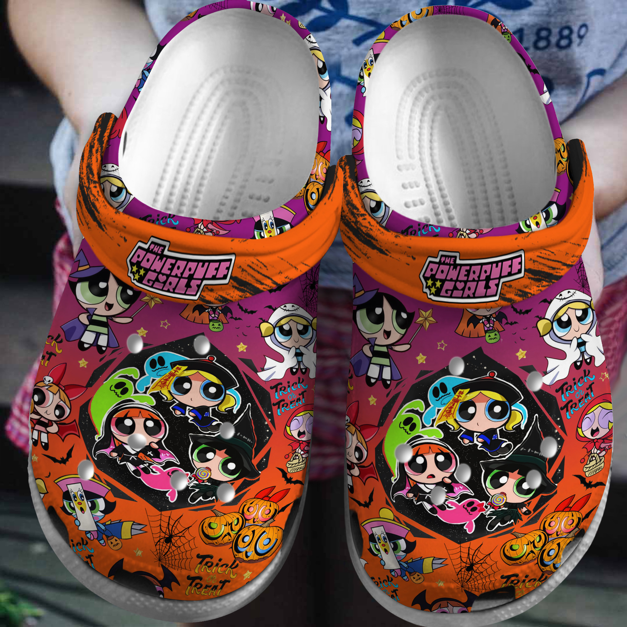 The Powerpuff Girls Movie Crocss Clogs For Men Women And Kid Bm1411-1329