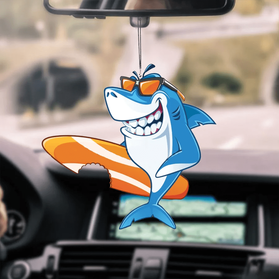 Waybackapparel Shark  Car Hanging Ornament