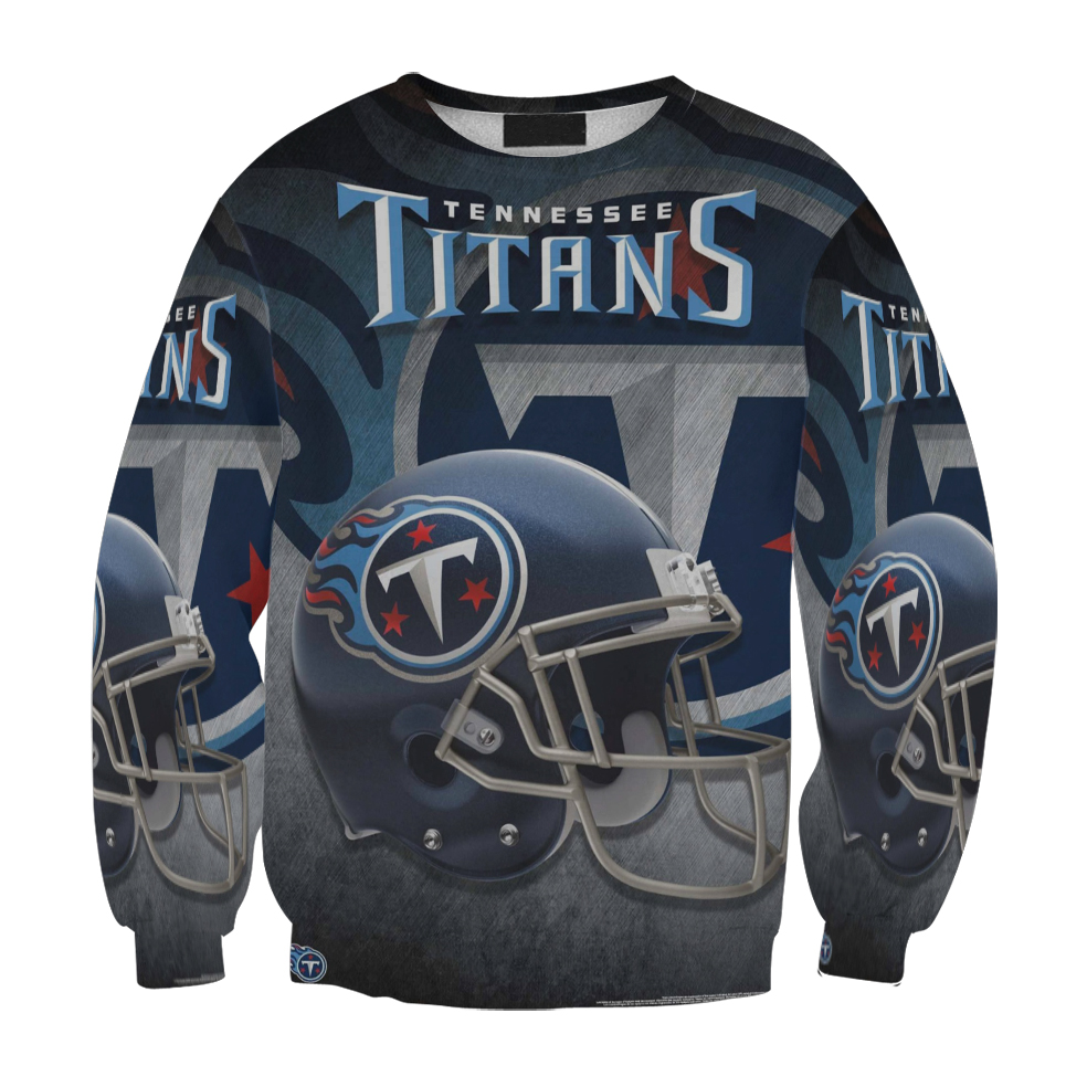 Tennessee Titans Helmet V22 Gift For Fan 3D Full Printing Sweatshirt