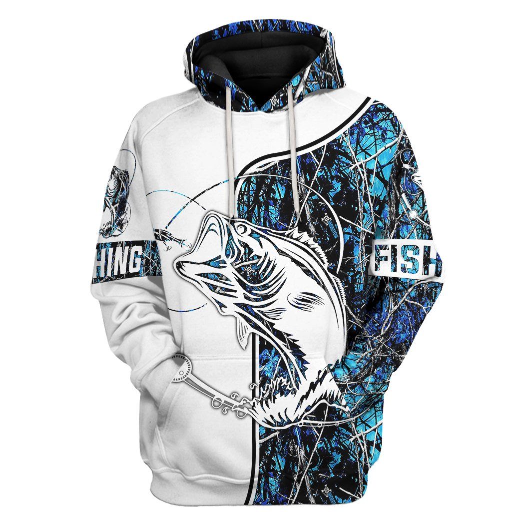 Gearhumans Gearhuman Navy Fishing Couple Tshirt Hoodie Apparel