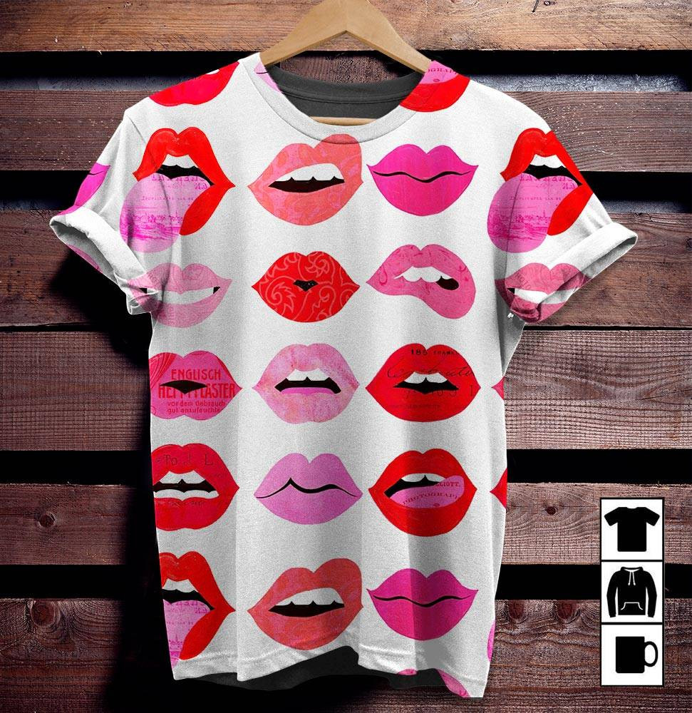 The Rolling Stones Merch Lips Of Love 3D The Rolling Stones Tshirt Sweatshirt Hoodie