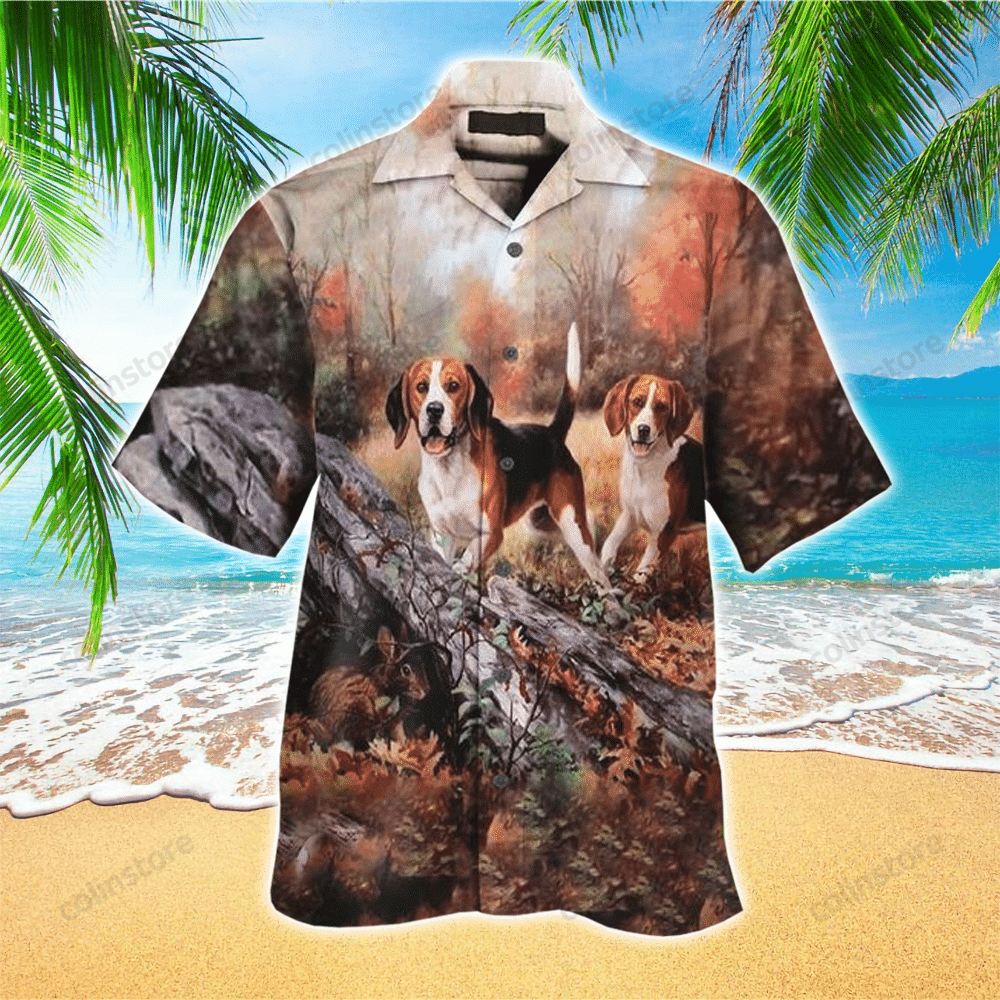 Beagle Hawaii Mens Hawaii Shirt For Dog Aloha Ha58770