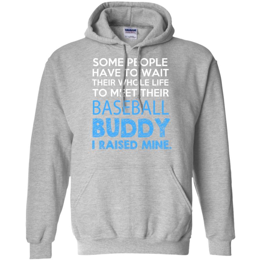 Some People Have to Wait thier whole life to meet their Baseball Buddy, Hoodie