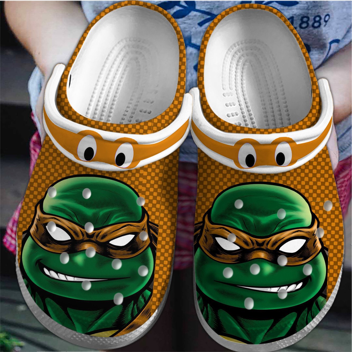 Teenage Mutant Ninja Turtles Movie Crocs Crocband Clogs Shoes Comfortable For Men Women and Kids 6