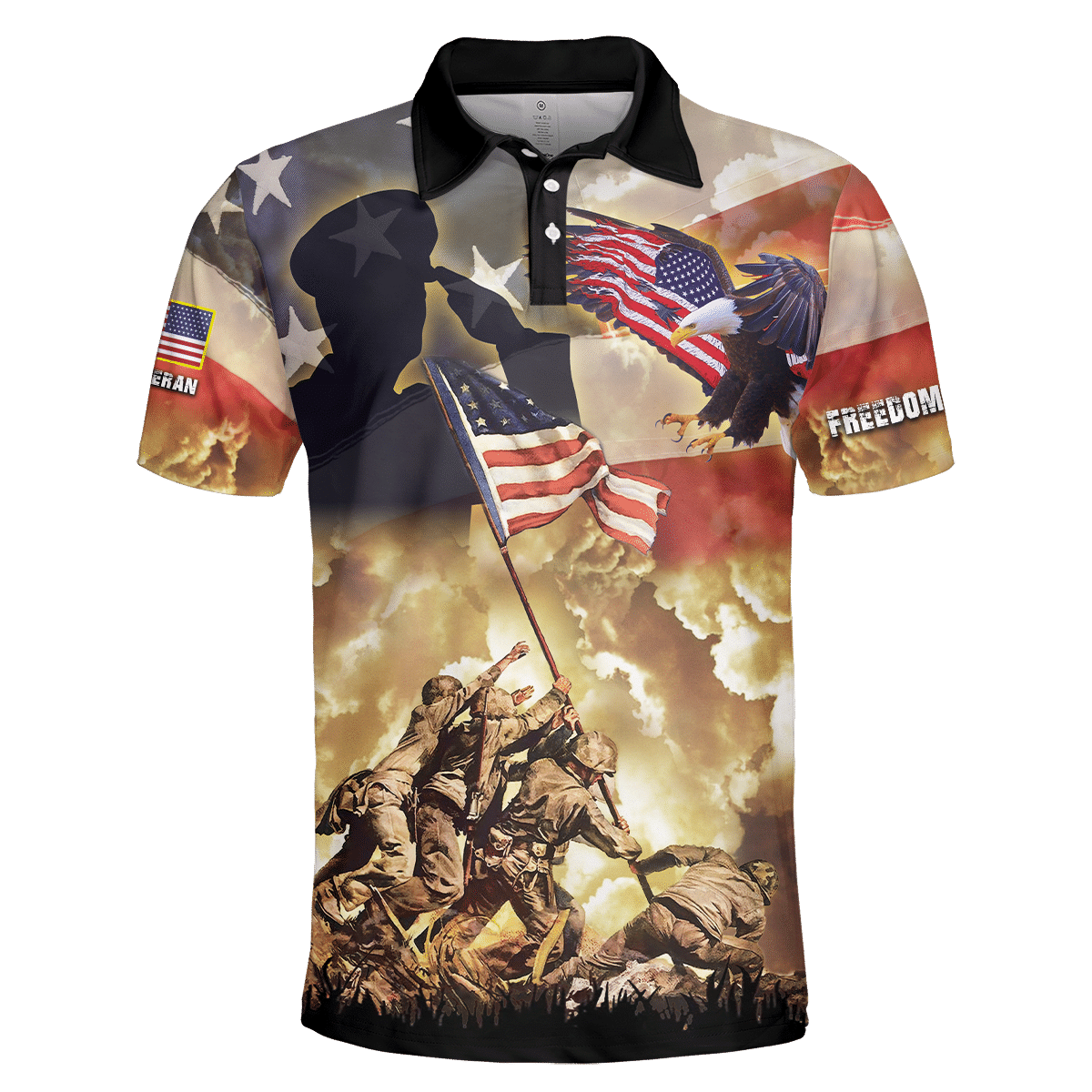 Us Army Polo Shirt Freedom Is Not Free Us Veteran Polo Shirt