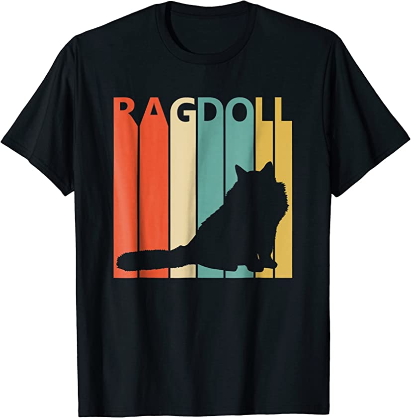 Vintage Ragdoll Cat T-shirt – Cat Owner Tshirt Gift