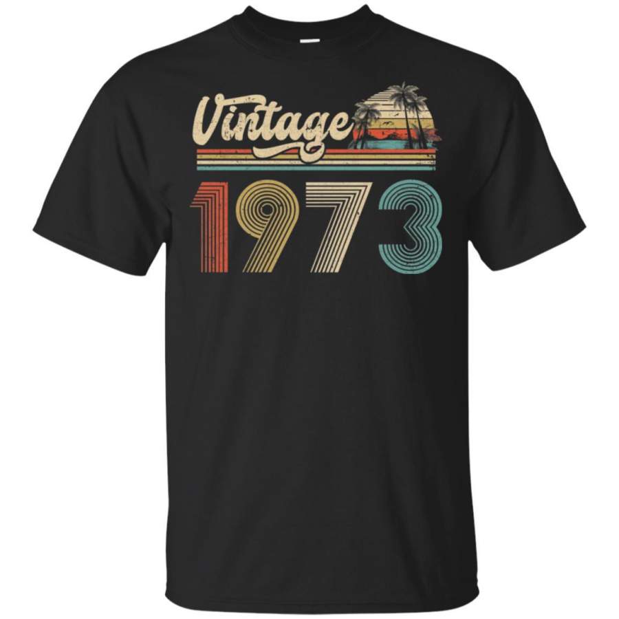 47th Birthday Gift Vintage 1973 Classic T-shirt