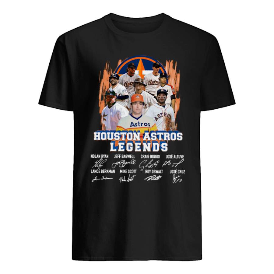 houston astros legends nolan ryan jeff bagwell craig biggio signatures shirt