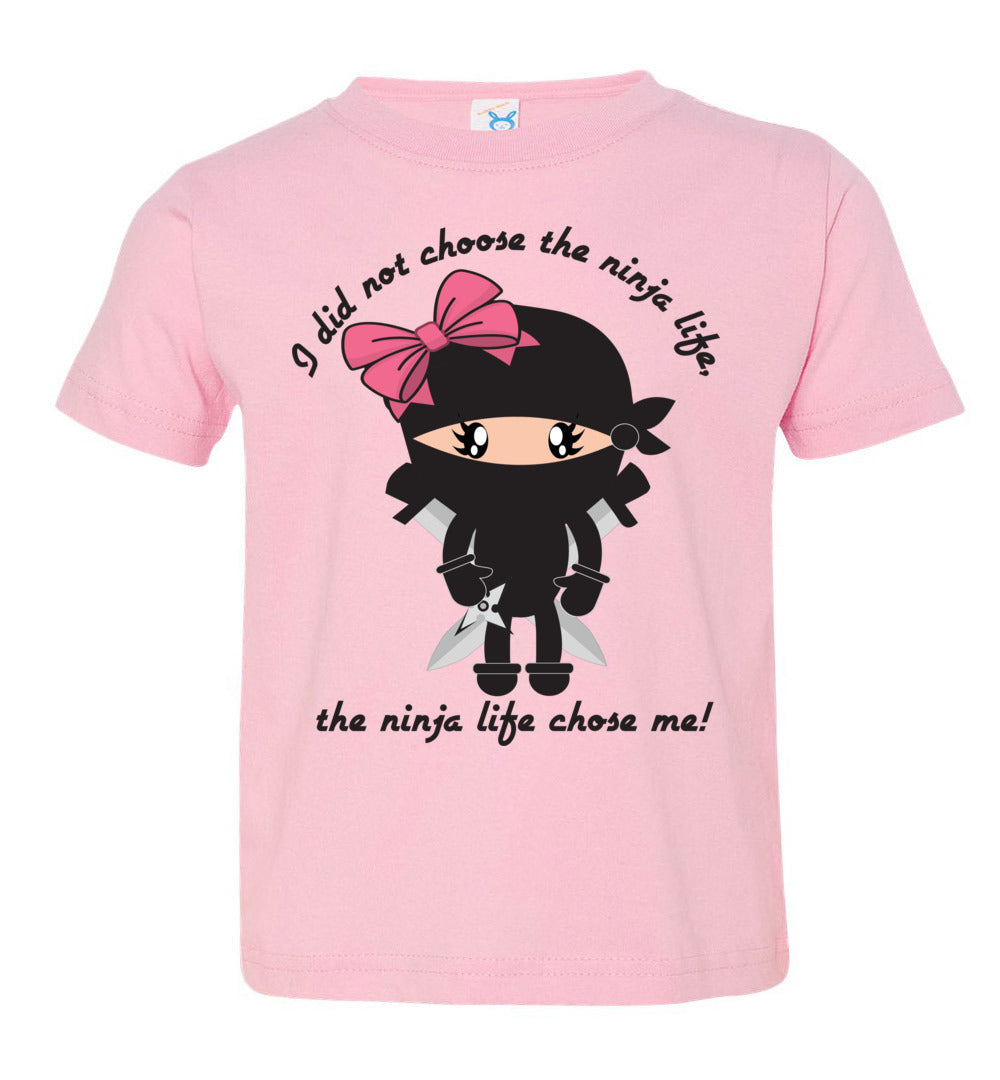 Rabbit Skins Toddler Ninja Life Tee