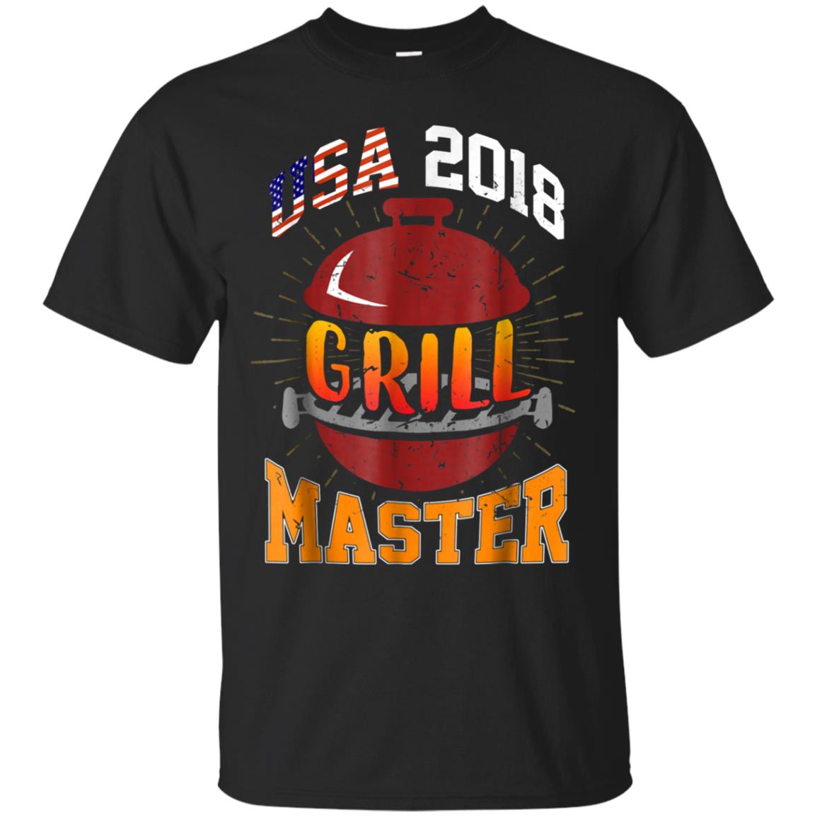 USA 2018 grill master Merica 4th July BBQ t-shirt