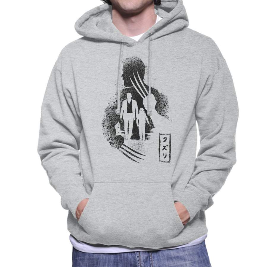 X Men Wolverine Logan Ten Claws Men’s Hooded Sweatshirt