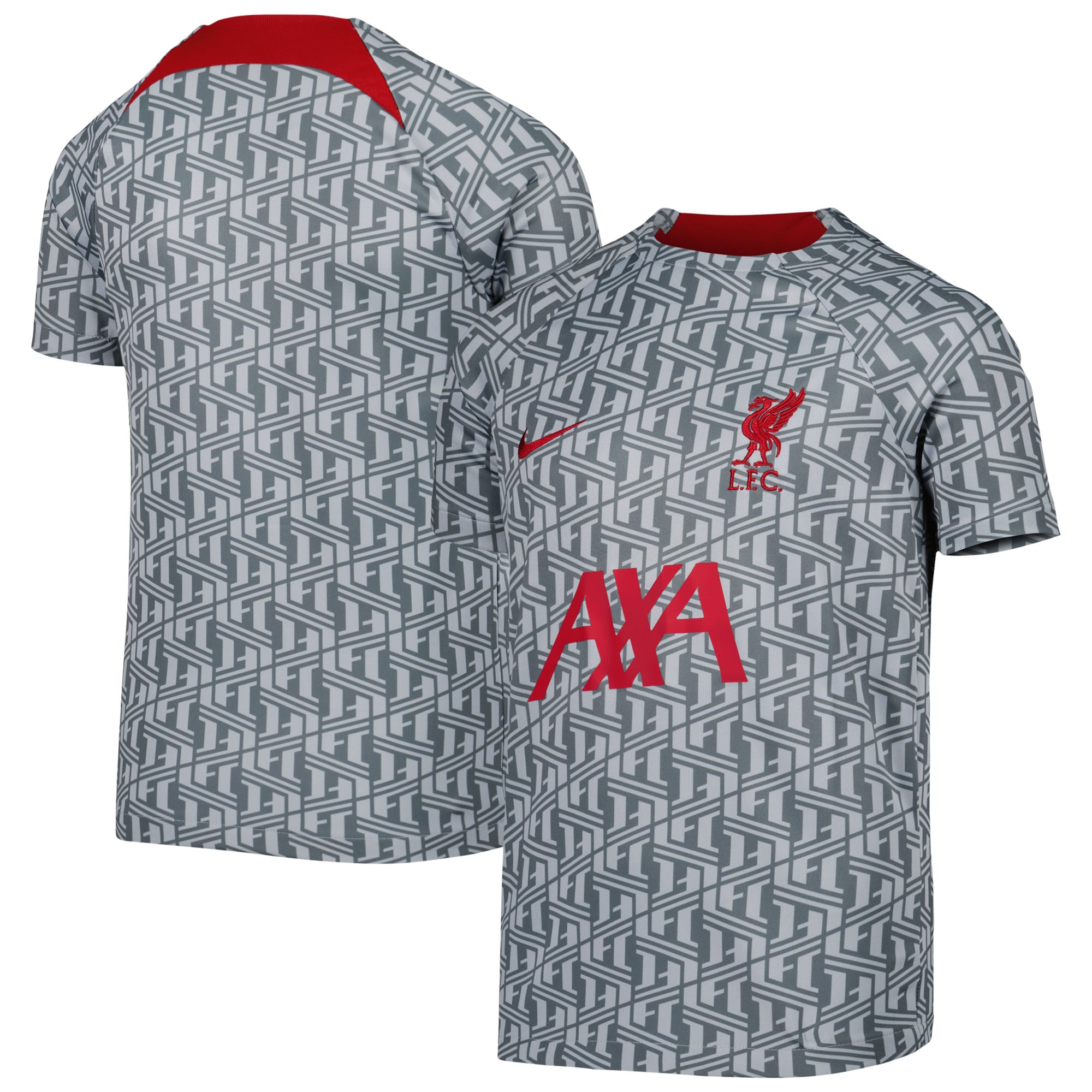 Liverpool Youth Pre-Match Top – Gray