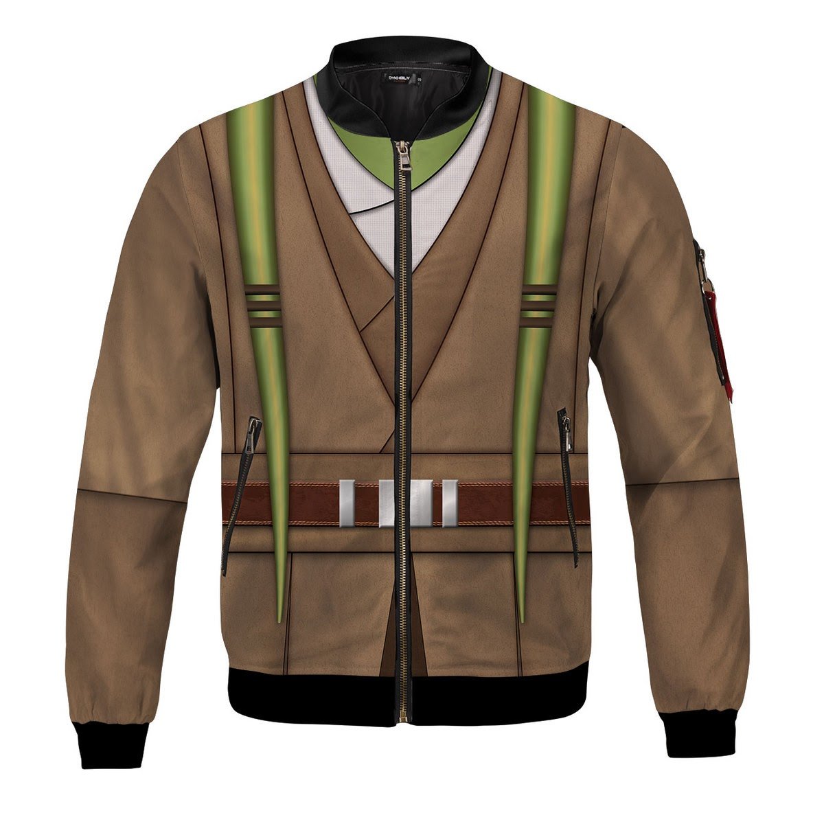 3D Fisto All Over Print Bomber Jacket